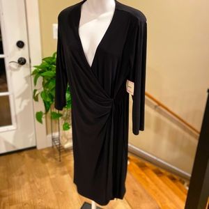 Anne Klein wrap dress
